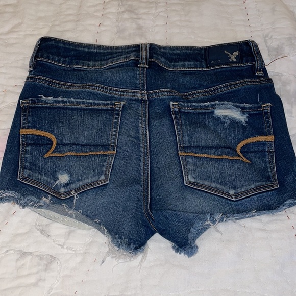 Destroyed Denim Shorts - Picture 2 of 2